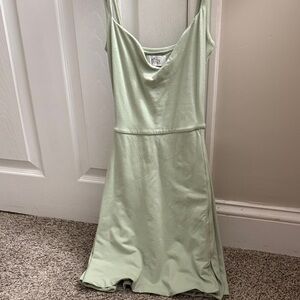 Oh Polly Mint Green Cowl Neck Dress